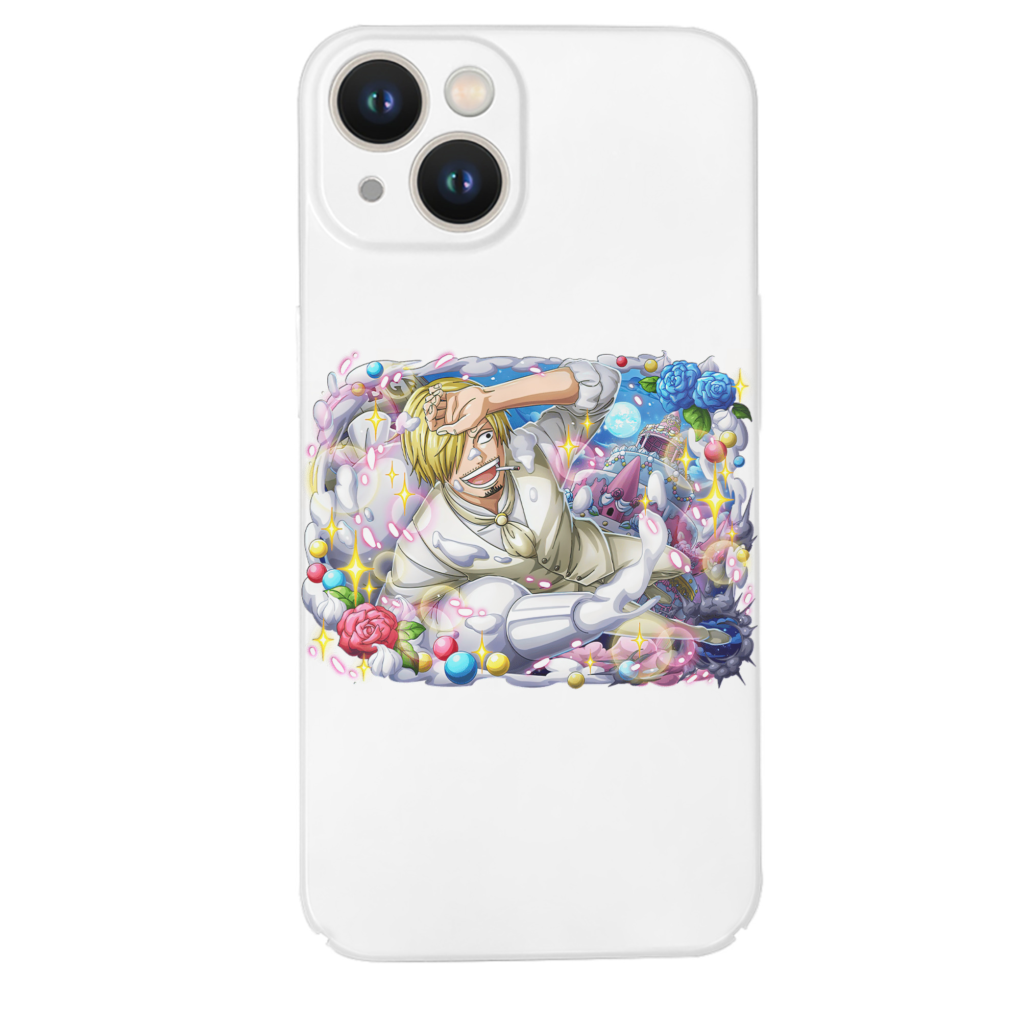 （画像用） ワンピース サンジ ONE PIECE Sanji 【iPhone 14シリーズ対応】ハードケース